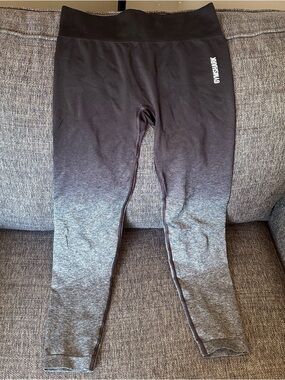Gymshark Black-to-Gray Ombre Leggings